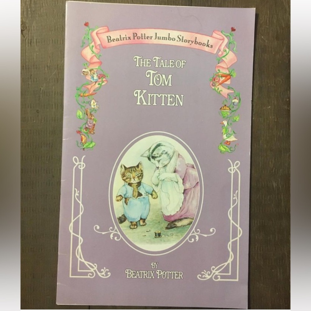 1993 The Tale of Tom Kitten jumbo book